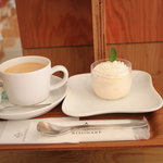 Books＆Cafe - ケーキセット　