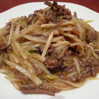 維新號 銀座新館 - 牛肉細切りあん掛け焼きそば