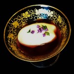 祇園もりわき - 『無花果(いちじく)赤ワイン煮・生クリームかけ』～♪(^o^)丿
