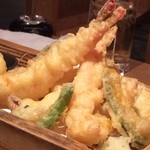 釣船茶屋ざうお - 天ぷら盛合せ（￥1,280円）