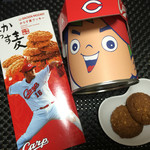 Bakken mo tsuruto - からす麦クッキー　カープver.