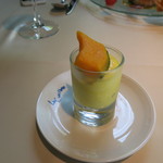La Cueillette - サラダ（エスプーマで仕上げた自家菜園かぼちゃのムース）