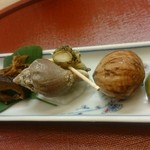 割烹 やました - お通し。