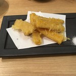 酒とアテ小町 - トウモロコシの天ぷら