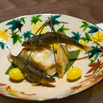 北新地 湯木 - 2016.10 焼き物（クエの西京焼き）