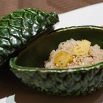 北新地 湯木 - 2016.10 お凌ぎ（朔日赤飯）