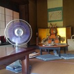 古民家 久米邸 - 扇風機が涼しげです