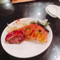 状元樓 横浜中華街本店 - 前菜、チャーシューと野菜の炒め物