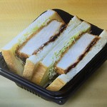 ローソン - 厚切りロースかつサンド