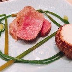 鮨 とかみ - 2016.9.  尾崎牛のたたき
      