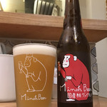 麺屋ぬかじ - 箕面ビール 桃ヴァイツェン
      2016.10