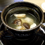 直心 - 土瓶蒸し～長野産松茸、淡路産鱧（2016,10）