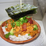 Uncle Bo's - 2016年のスパイシー･ツナ･ボウル＄10.95