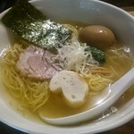 RAMEN CiQUE - 塩らーめん 大盛 黒味玉