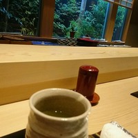 大宮　すし風凛 - カウンター前