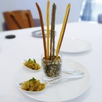 THIERRY MARX salon - 3種のプリッツと、ワンスプーン