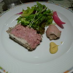 キャス・クルート - 豚肉のテリーヌ　シャルキュトリーの盛り合わせ 