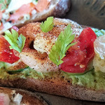 デデカフェ - アボガドとエビの美味しい美しい( ^^) _U~~