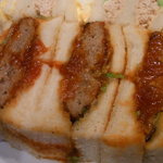 みやざわ - ハンバーグサンド（出前）