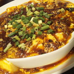金騰菜館 - 山椒辛い麻婆豆腐です