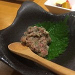 喜あじ - 新秋刀魚のなめろう