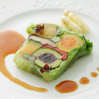 色々野菜のテリーヌ仕立て