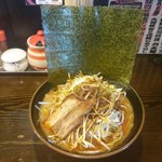 味噌ラーメン専門 力太商店 - 2016年9月　ネギレッド味噌ラーメン　830円＋税