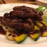チャイニーズ酒場 エンギ - イタリア産ホエー豚の黒酢酢豚