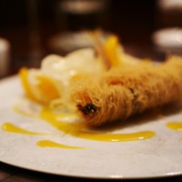 クッチーナ イタリアーナ ガッルーラ - リコッタを詰めた鰯のカダイフ包み