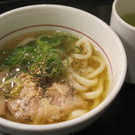 なか卯 - 鶏塩うどん　小