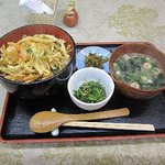 Ikemasa Tei - かきあげ丼セット