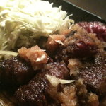 屋台うまっつら - 牛さがりステーキ