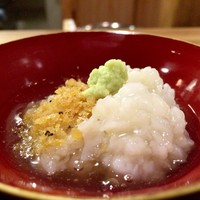 なる屋 - 鱧の飯蒸し