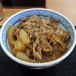 吉野家 - 2016年9月25日(日)　牛丼並盛(つゆだく)380円