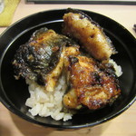 うを徳 - 島根神西湖産天然うなぎのミニ蒲焼き丼