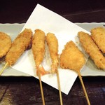 酒肴商店 アジト - 串かつ