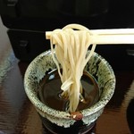 傍家 - 蕎麦。つゆにリフト(^-^)/
