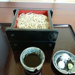 傍家 - もりそば 大盛り。