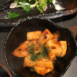 焼野菜 五十家 - 大好きな、蓮根のうに醤！！！