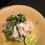 焼野菜 五十家 - 小芋とサーモンのポテトサラダ