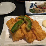 焼野菜 五十家 - とうもろこしの天ぷら