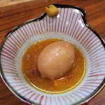 Yakiton Sakaba Maruko - 煮玉子￥100