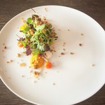 マークス ガストロノミー&ワイン - 10月のランチコースから
      キャロットサラダ