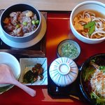 和食麵處 Sagami 長浜店 - 釜めし定食(鶏五目釜めし)
