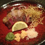 炭火藁焼 旬鮮 和み - 和牛の藁焼きです。