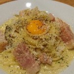 Rich Carbonara with Stilton Cheese