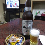 大黒屋 そば店 - 【晩酌定食】瓶ビール(大瓶)