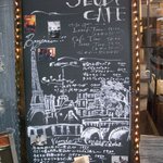 JEUDI CAFE - 黒板