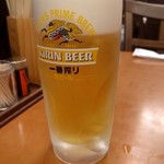 横濱文明開館 - 生ビール(中)