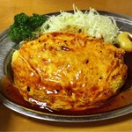 とんかつ 万平 - オムハンバーグと名付けたい